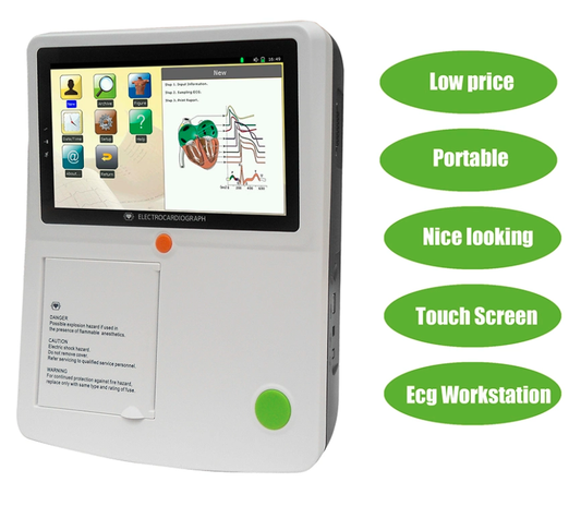 ECG Machine PULSEMED N3 Touch Screen Three channel – Best Price
